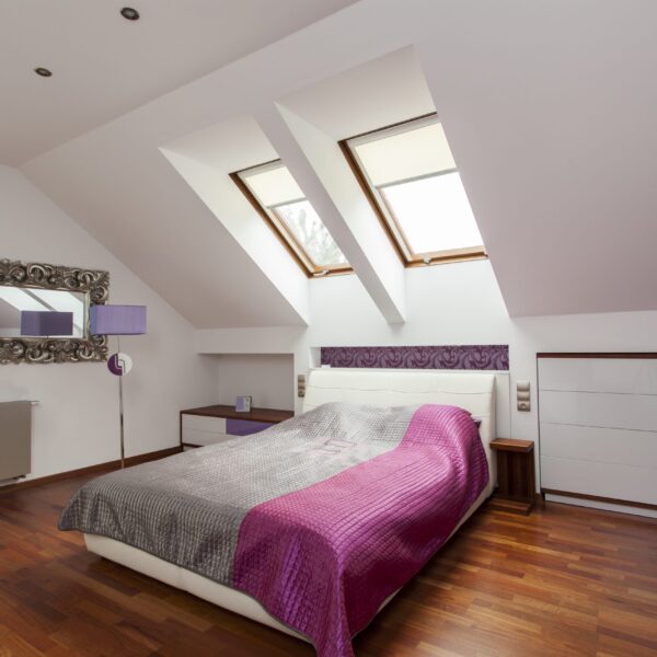 Purple Luxurious Bedroom