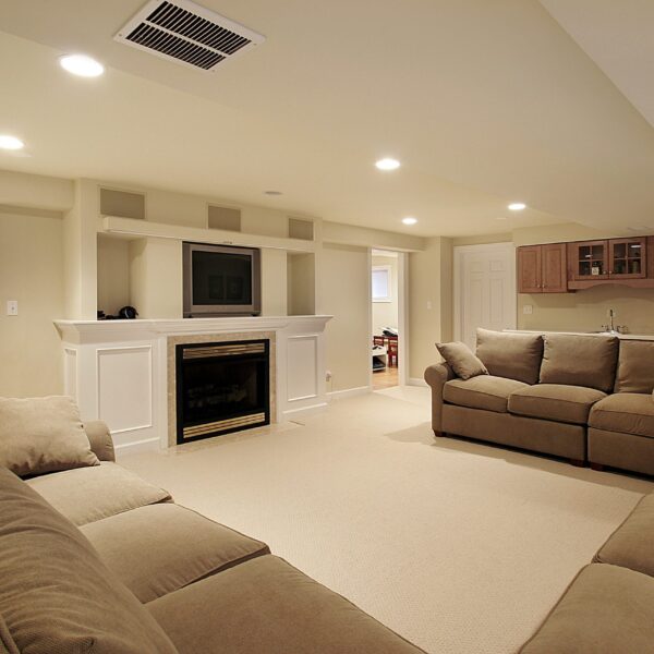 Basement In Luxury Home