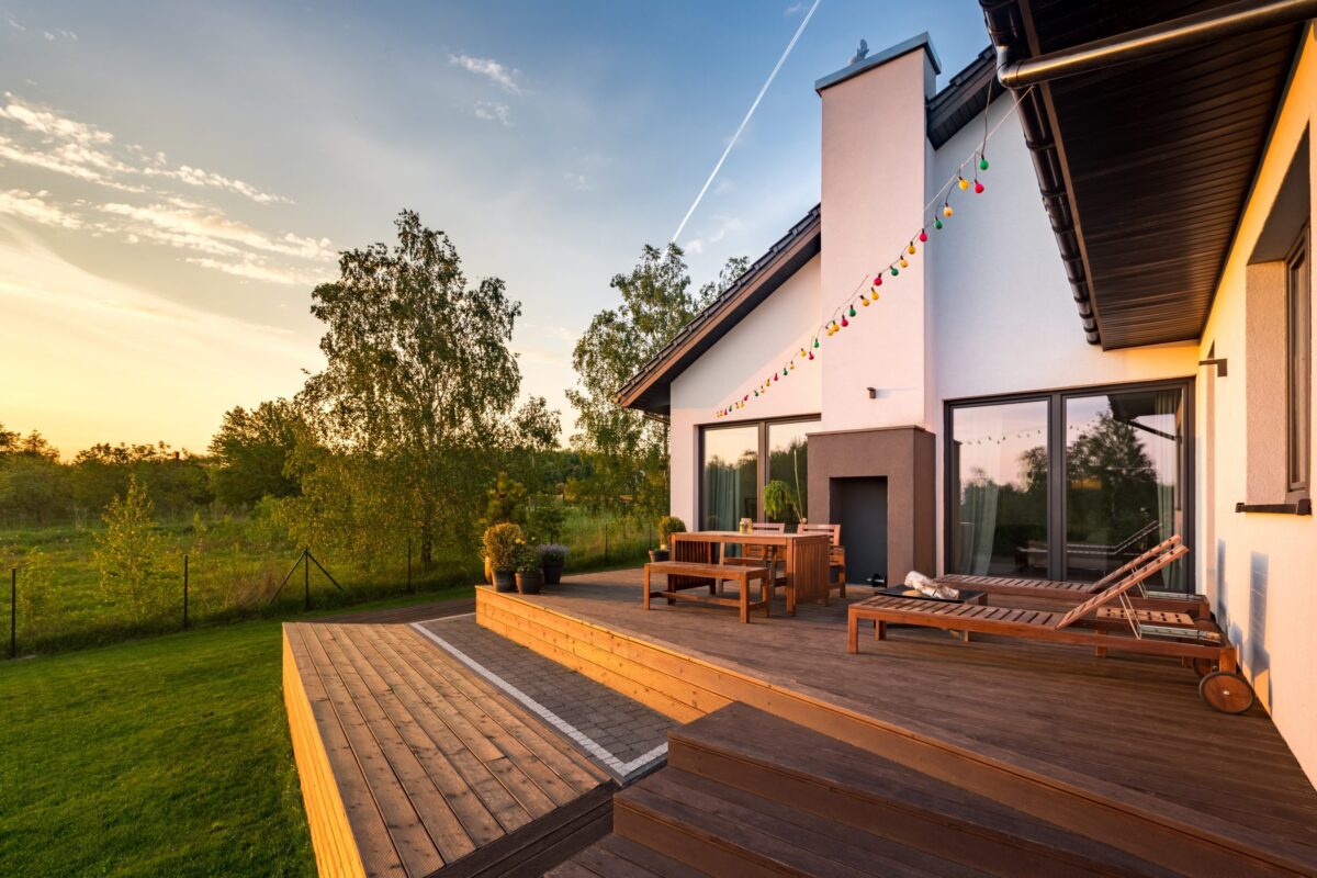 Modern House With Patio